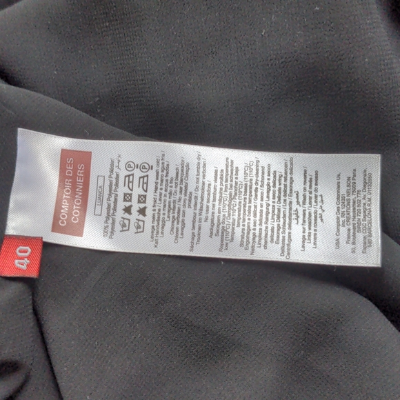 Comptoir des cotonniers, Black dress, Size 40 - Picture 5 of 5